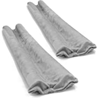 Los mejores  - com-four® 2X Tope Aislante para la Puerta - Burlete Aislante de Microfibra Doble Sellado - Protección contra Corrientes…